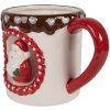 Clayre & Eef Кружка керамическая 375 мл 14x10x10 см