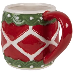 Clayre & Eef 6CEMU0208 Becher 13x10x9 cm 375 ml Keramik