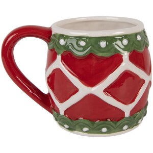 Clayre & Eef 6CEMU0208 Becher 13x10x9 cm 375 ml Keramik