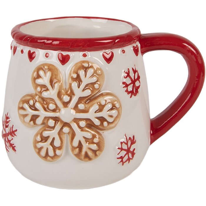 Clayre & Eef 6CEMU0209 Becher 13x10x10 cm 375 ml Keramik