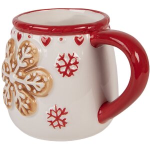 Clayre & Eef 6CEMU0209 Becher 13x10x10 cm 375 ml Keramik