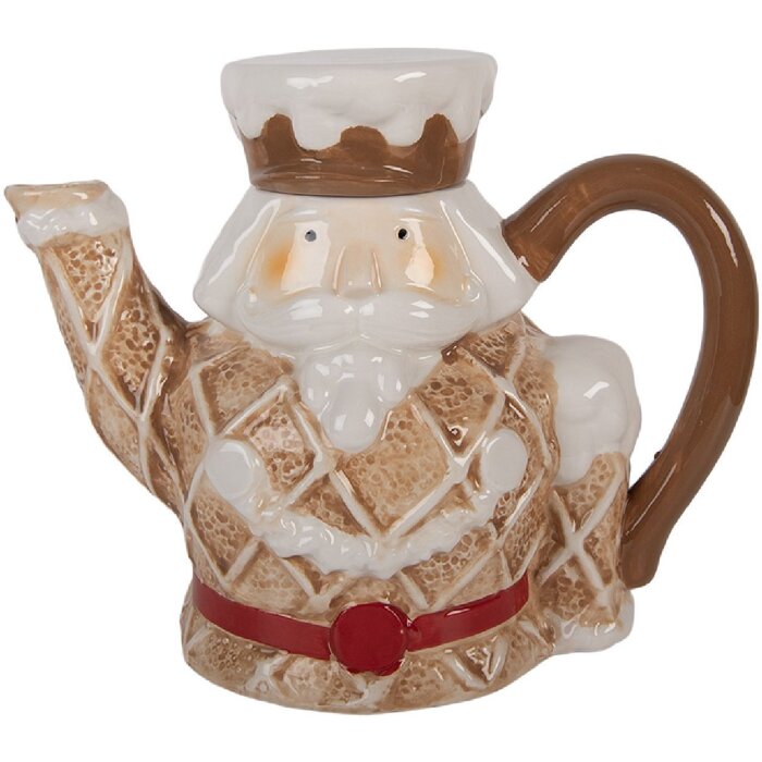 Clayre & Eef Чайник керамический 900 мл 22x12x18 см