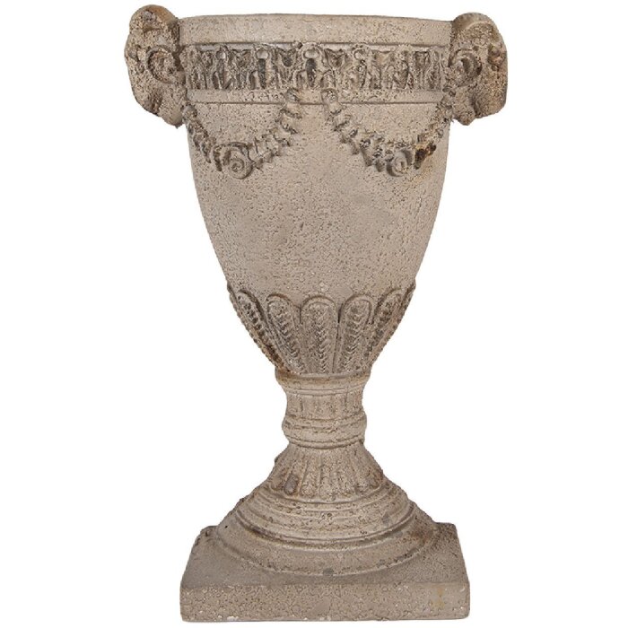 Clayre & Eef 6MG0154 Wand-Blumentopf 29x11x44 cm beige-braun