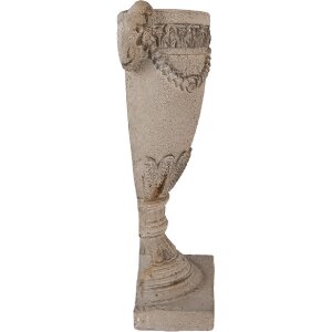 Clayre & Eef 6MG0154 Wand-Blumentopf 29x11x44 cm beige-braun