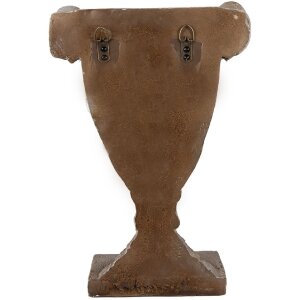 Clayre & Eef 6MG0154 Wand-Blumentopf 29x11x44 cm beige-braun