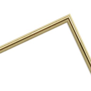 Фоторамка MendeFrames деревянная золотая 25x38 см с музейным стеклом