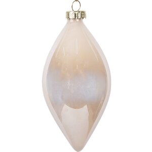 Clayre & Eef 6GL5120 Christbaumkugel Ø 7x13 cm...