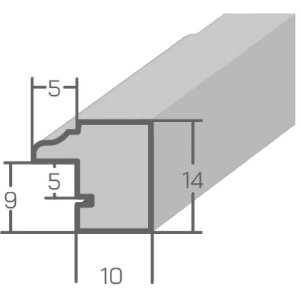 Фоторамка MendeFrames из бука 7x10 см с музейным стеклом