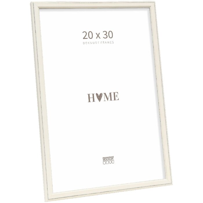 Фоторамка Deknudt S236F1, белая, дерево, 20x30 см