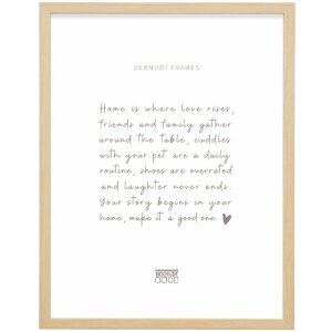 Фоторамка Deknudt из дерева S243H1, натуральный цвет 18x24 см