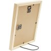 Фоторамка Deknudt из дерева S243H1, натуральный цвет 18x24 см