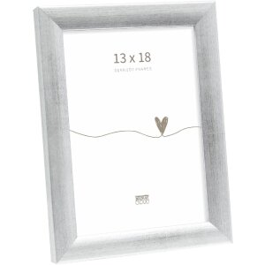 Фоторамка Deknudt S54SD3 13x18 см, сталь, серебристая
