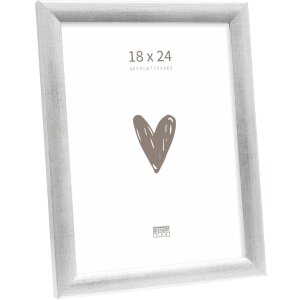 Фоторамка Deknudt S54SD3 18x24 см, серебристая