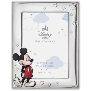 ZEP Baby Bilderrahmen Mickey 1 10x15 cm Silber...