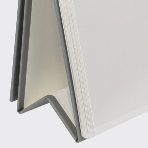 Спиральный альбом OLIVER серый 13x19 см