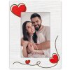 ZEP Holz-Portraitrahmen Zoe 10x15 cm Herzen WH4846