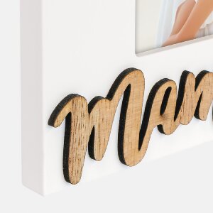 ZEP MM468I Holz-Portraitrahmen Mamma I 10x15 cm weiß