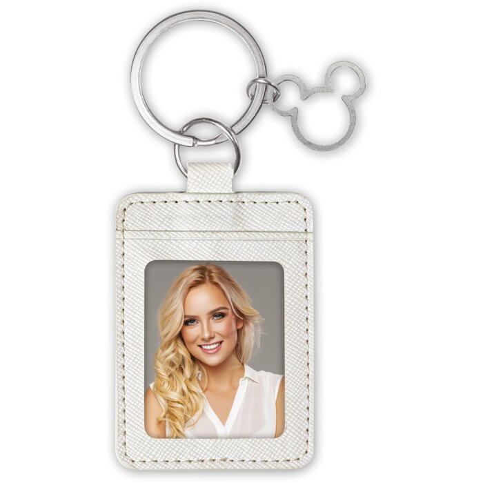 ZEP Schlüsselanhänger AE8M weiß 3,5x4,5 cm – für ein Foto