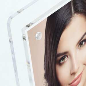 Фоторамка ZEP Acryl Lowell 10x15 см с отделением для визиток