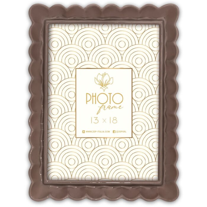 Фоторамка ZEP HERVE B из Kunstharz, 15x20 см, коричневая
