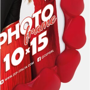 ZEP Fotorahmen Margherita Rot 10x15 cm ACR46