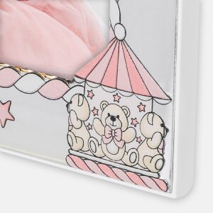 ZEP Baby Bilderrahmen Federico Pink 10x15 cm B22746P