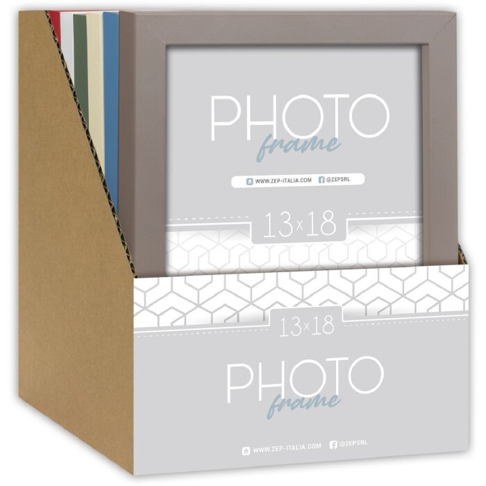 ZEP V9257 Holzrahmen Napoleon 13x18 cm – Verschiedene Farben