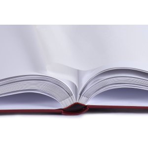 Henzo Fotoalbum CHAMPAGNE bordeaux 35x35 cm 70 weiße Seiten Goldprägung