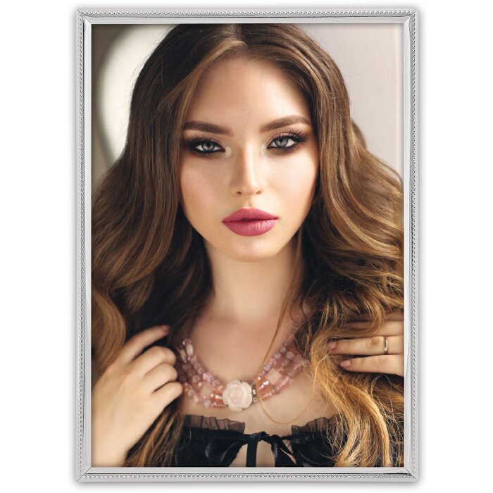 ZEP 120S24 Hochglanzrahmen silber Metall 10x15 13x18 15x20 cm