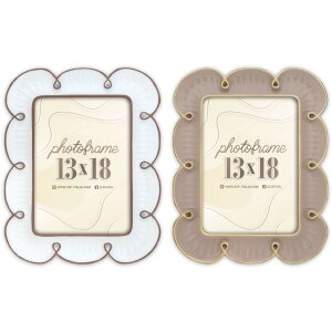 ZEP Fotorahmen Nuvola 10x15 13x18 Braun Weiß...