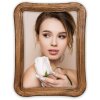 ZEP Mentone Holzrahmen Braun 10x15 13x18 15x20 cm Echtholz Portraitrahmen
