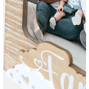 ZEP Фоторамка "Семья" деревянная белая 13x18...