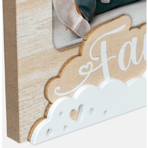 ZEP Фоторамка "Семья" деревянная белая 13x18 или 15x20 см (горизонталь)