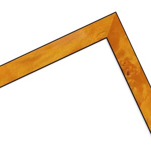 Фоторамка MendeFrames из дерева H14C с декором корней, 15x21 см, музе́йное стекло