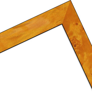 Фоторамка MendeFrames из дерева с декором корней, 59,4x84,1 см, антирефлексное стекло