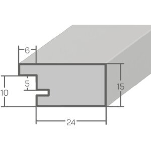 MendeFrames Настенное зеркало H14D с декором корня дерева 30x60 см