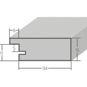 MendeFrames H14E Деревянная фоторамка с декором корня 18x24 см