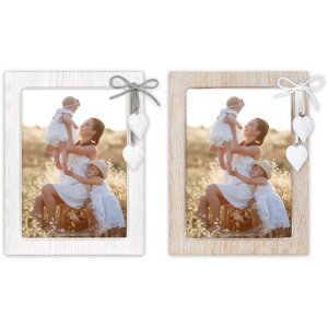 ZEP Holzrahmen Ellen Weiß Natur 10x15 13x18 15x20...