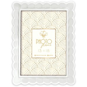 Фоторамка ZEP HERVE из полимерной смолы 10x15, 13x18, 15x20 см (белый, тауп, коричневый)