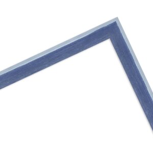 Фоторамка MendeFrames H080 из дерева синего цвета 20x25 см с антиотражающим стеклом