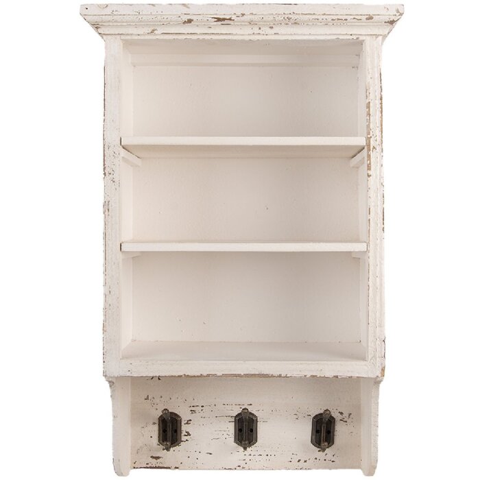 Clayre & Eef 5H0753 Настенный шкаф 36x17x57 см дерево/железо кантри