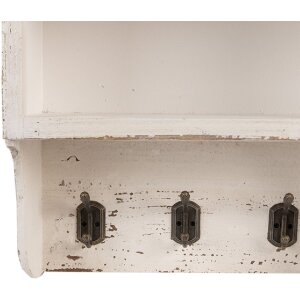 Clayre & Eef 5H0753 Настенный шкаф 36x17x57 см дерево/железо кантри