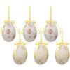 Clayre & Eef Набор подвесок "Яйцо" 6 шт 7x10 см