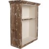 Clayre & Eef 6H2466 Настенный шкаф 36x15x43 см в стиле кантри