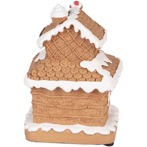 Clayre & Eef Декоративный домик со светодиодами 11x10x17 см