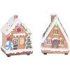 Clayre & Eef Декоративные домики с LED, набор 17 шт 9x8x13 см