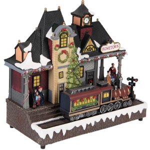 Clayre & Eef Декоративный поезд с LED 32x16x30 см