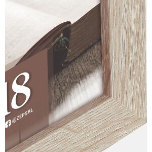 ZEP Renton Деревянная фоторамка 3 цвета 4 размера с прозрачным стеклом