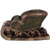 Декоративная санка Clayre & Eef, 35x23x21 см, винтажный рождественский стиль