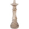 Декоративное украшение Clayre & Eef в виде шахматного короля Ø 13x40 см
